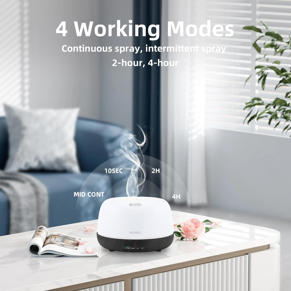 Remote control for diffuser settings