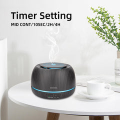 SEEDSEEL diffuser displaying 7-color ambient LED lights