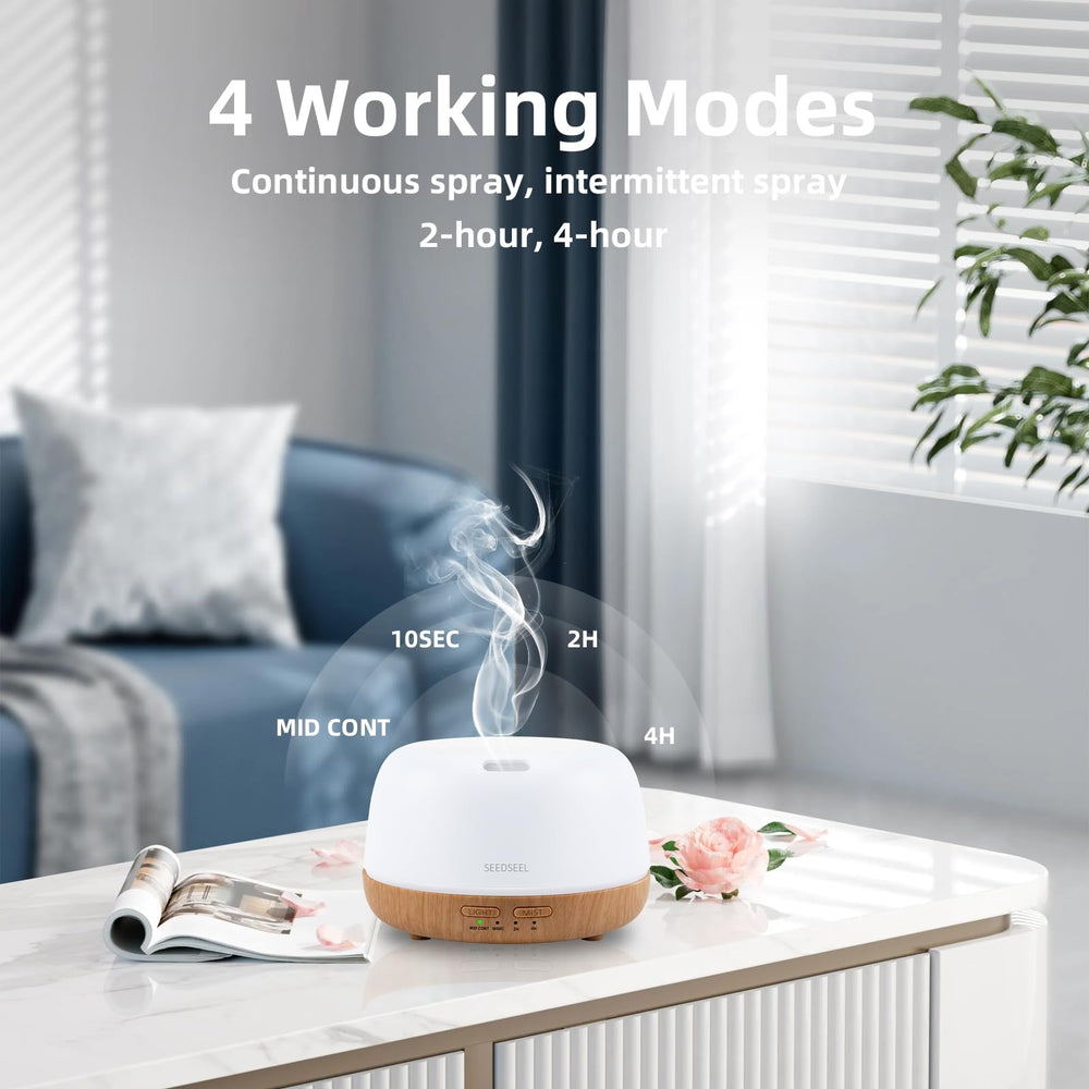SEEDSEEL diffuser in a modern minimalist room