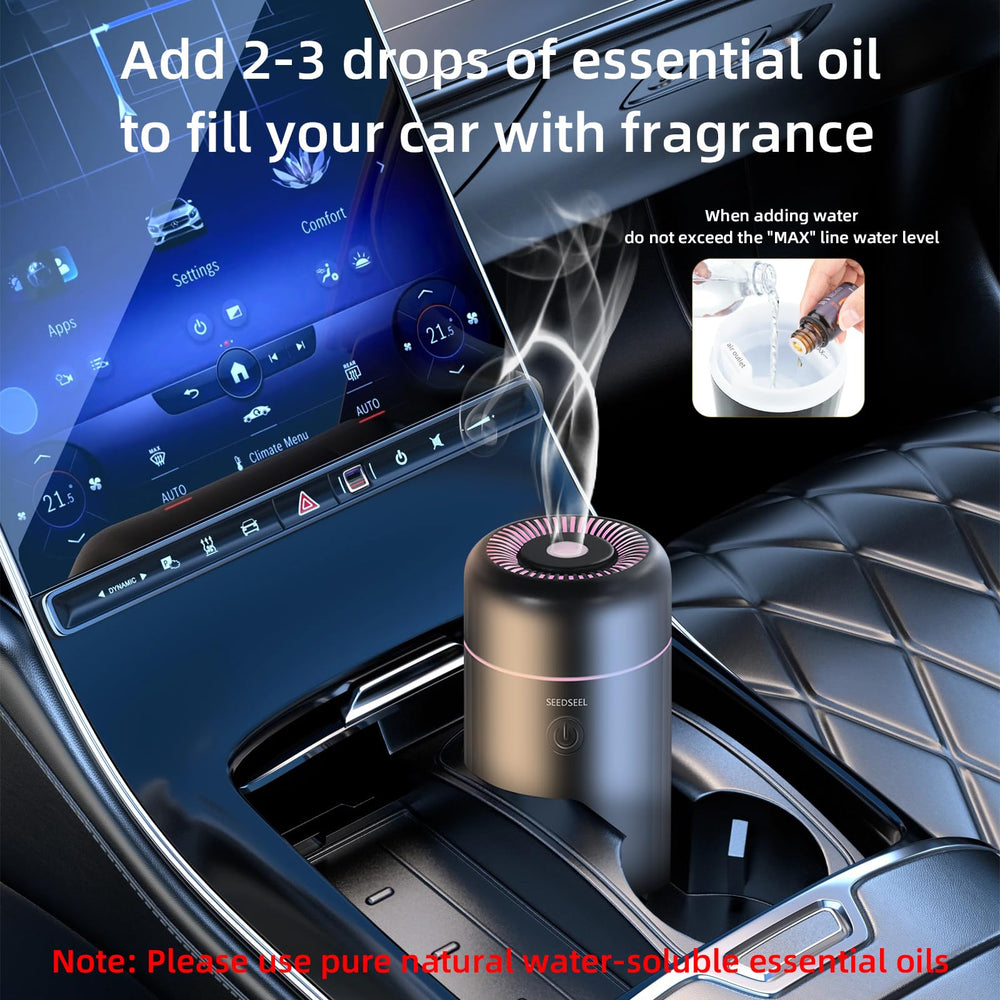 Included items: diffuser and USB-C power cord