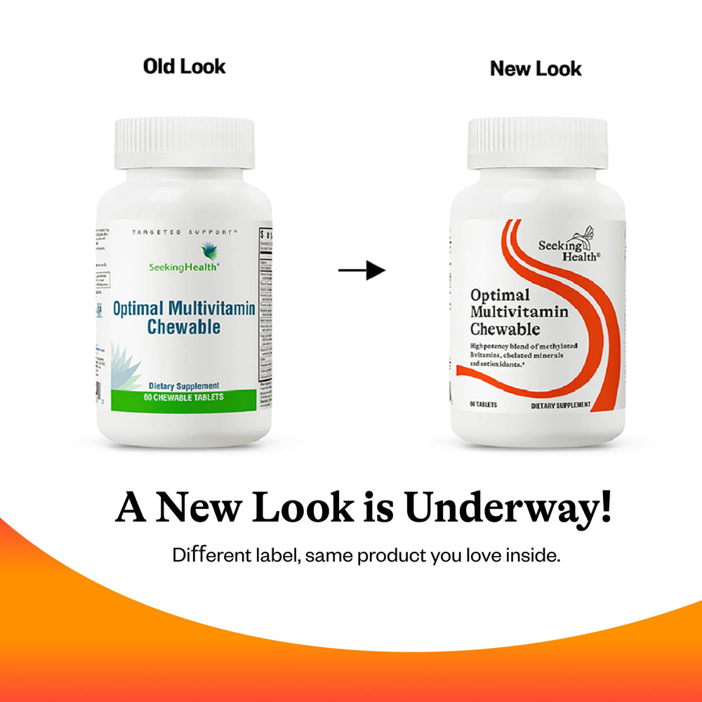 Label highlights energy production support and antioxidant ingredients