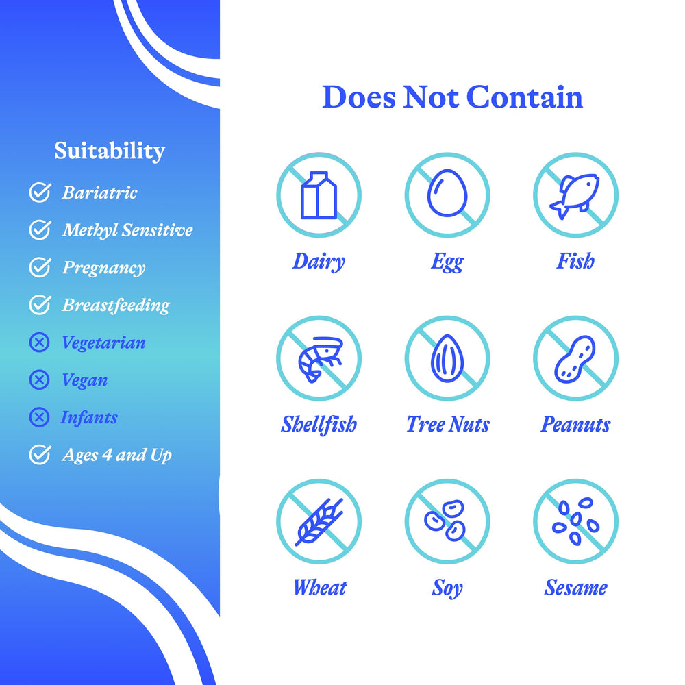 Purity and quality assurance text on Seeking Health label