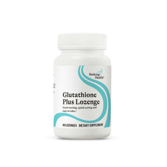 Bottle of Seeking Health Glutathione Plus Lozenge with 60 lozenges front view
