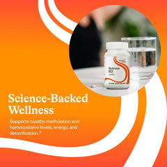 Close-up of 2000 mcg B12 dosage on label