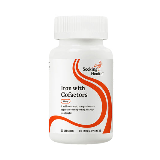Seeking Health Iron with Cofactors bottle front
