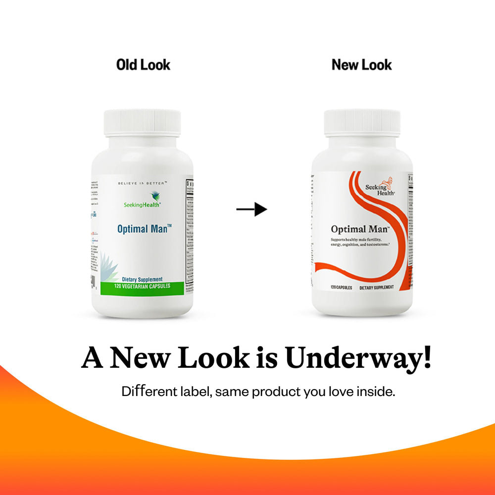 Allergen-free men's multivitamin formula