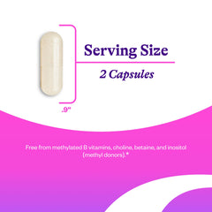 Graphic detailing key ingredients including zinc, selenium, B vitamins, D3 and K2