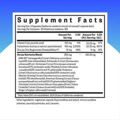 Label close-up showing vegan and gluten-free claims