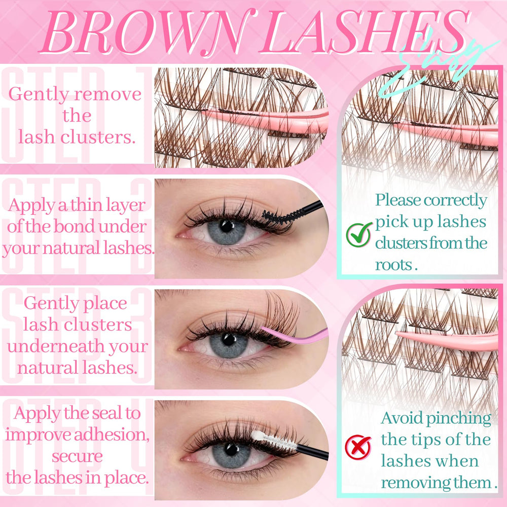 SeekLip at-home lash extensions kit enables easy DIY salon-quality results.