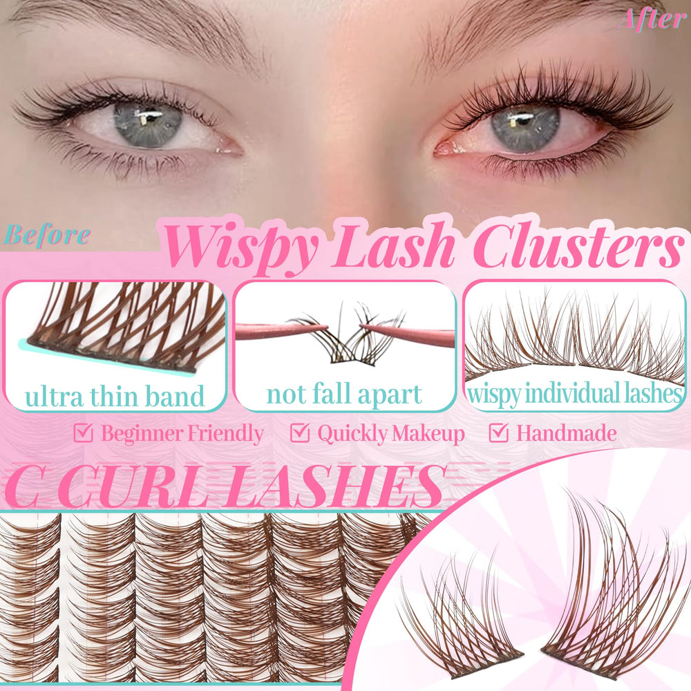 SeekLip spiked lash design shapes eyes for a enhanced look.