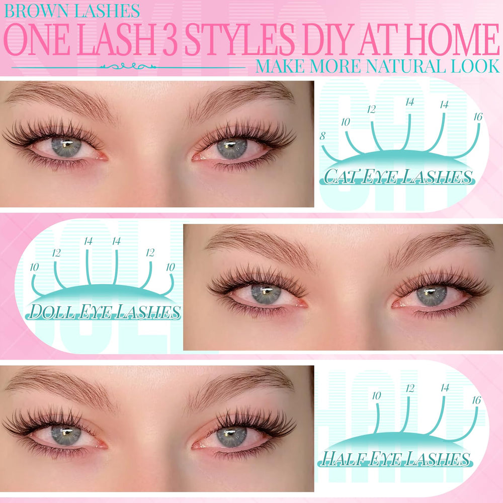 SeekLip ultra-thin band lashes for lightweight, comfortable wear.