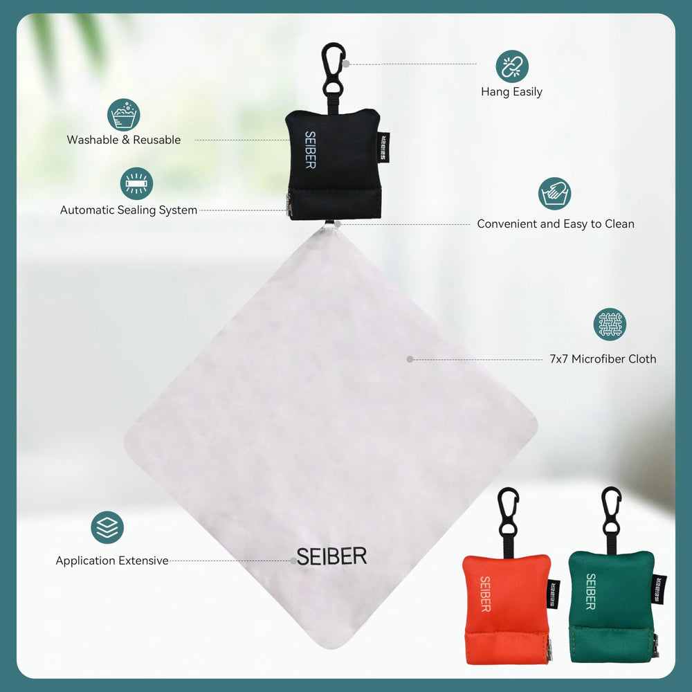 Microfiber cloth texture close-up
