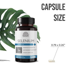 Graphic representing immune system support with selenium