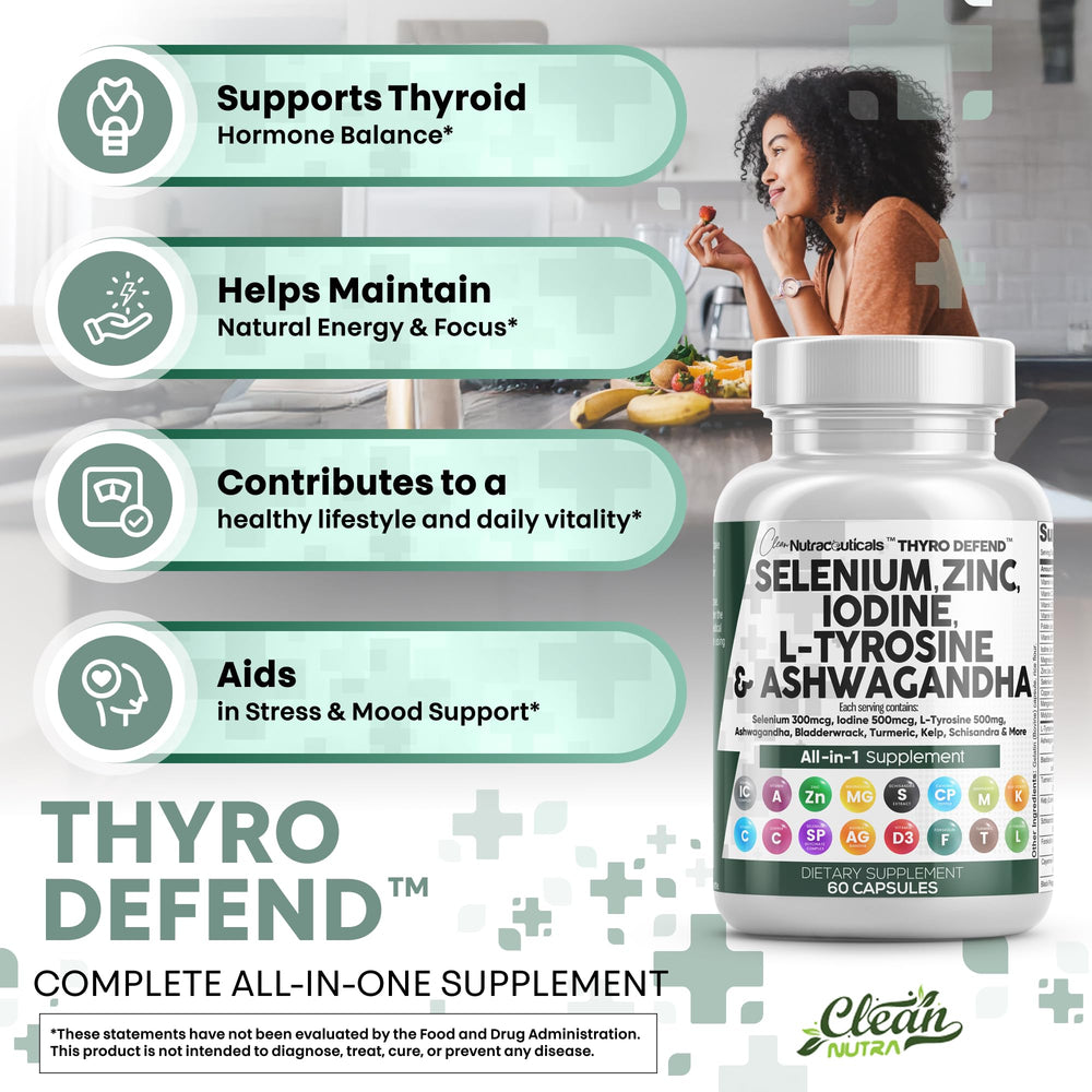 Zinc 50 mg with selenium and iodine minerals