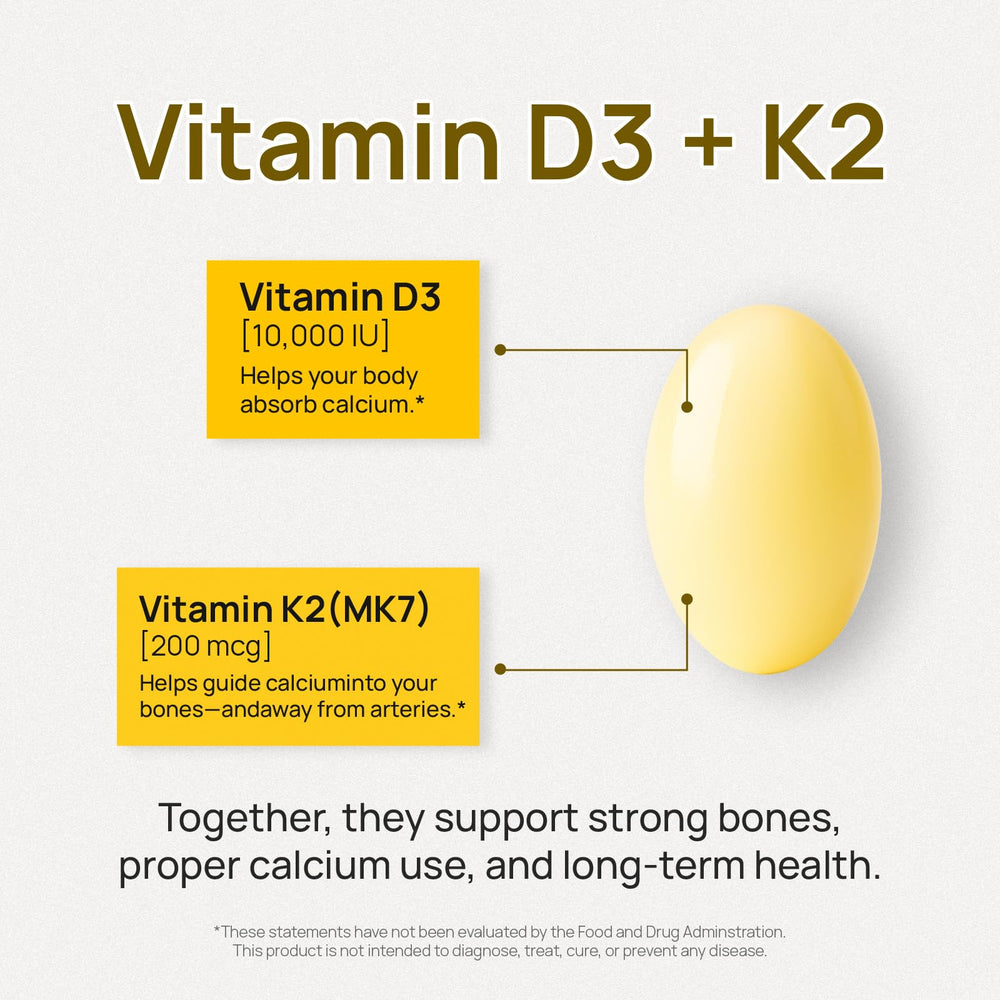 Virgin coconut oil carrier for vitamin D3 and K2