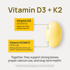 Virgin coconut oil carrier for vitamin D3 and K2