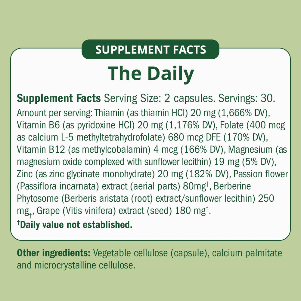 Semaine Daily Hormone Balance bottle pour captures easy daily dosing for sustained energy