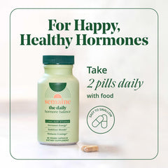 Semaine Daily Hormone Balance scene morning routine with tea illustrating calm mood