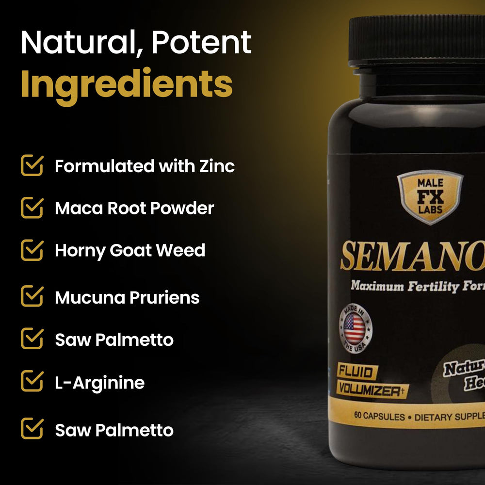 Amino acids and antioxidants concept art for SEMANOID