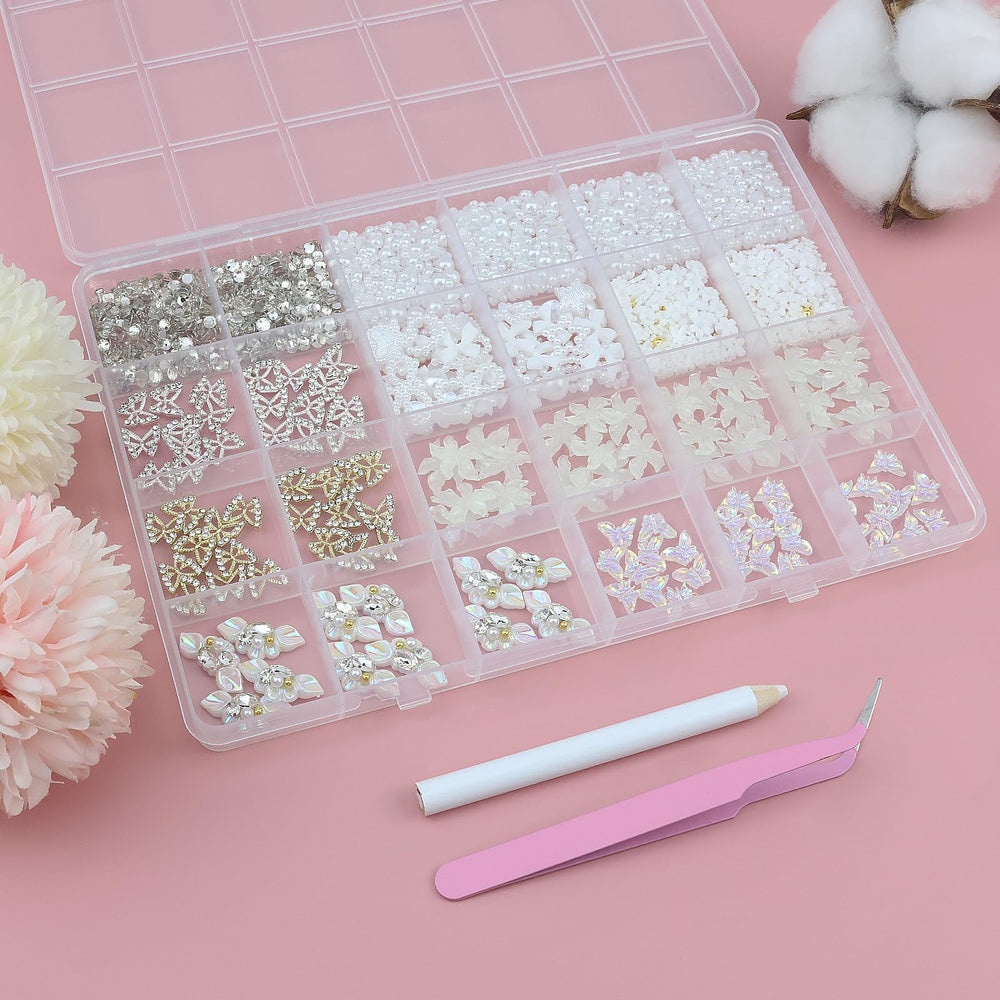 SEMATA Bedazzling Kit: silver rhinestones add sparkle to accessories.