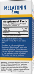 Bariatric- and senior-friendly melatonin formula