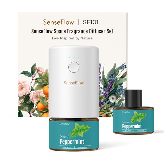 SenseFlow SF101 Pro Peppermint diffuser - front view