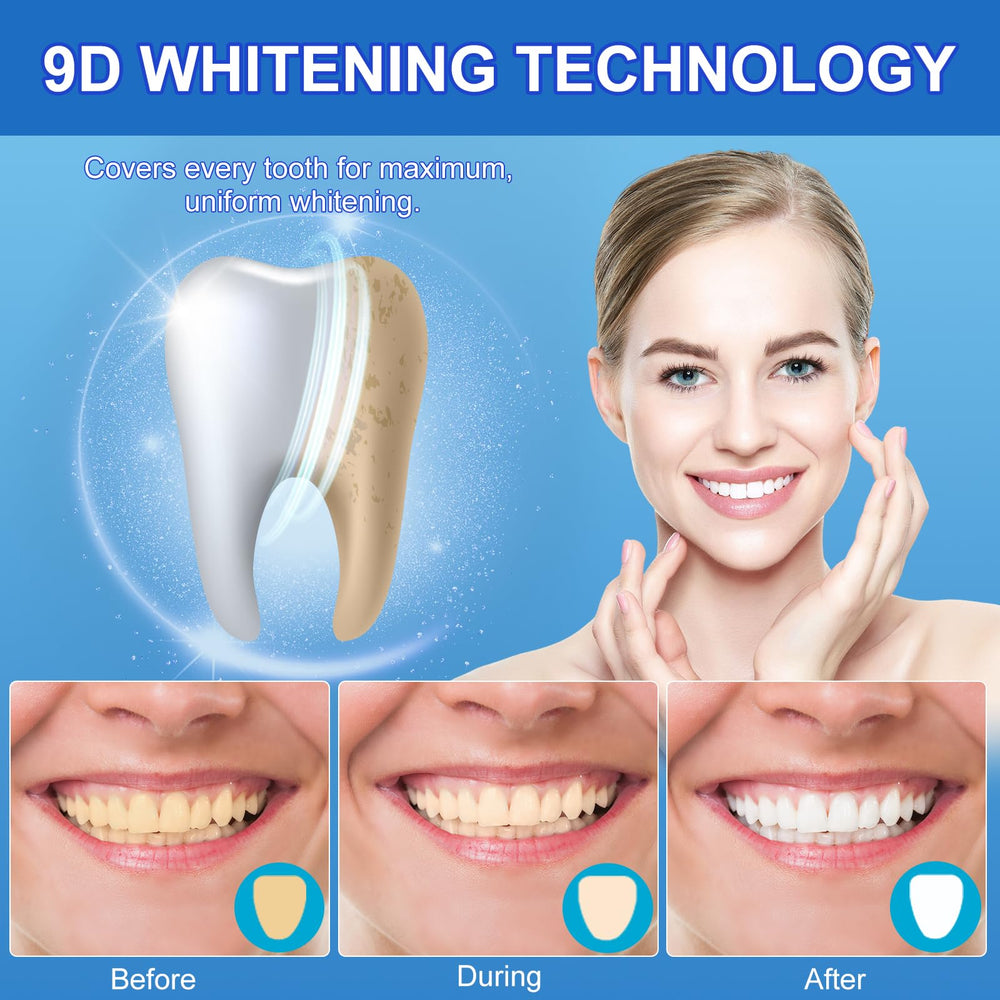Three-step whitening routine: apply, wait, remove