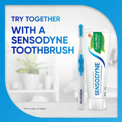 Sensodyne Sensitive Toothpaste Fresh Mint 150g - label details