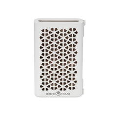 Serene House Puccini vent clip functional design in white.