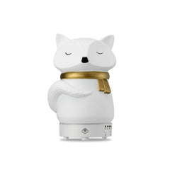 Serene House Snow Fox diffuser in white porcelain showing 90ml capacity for small rooms