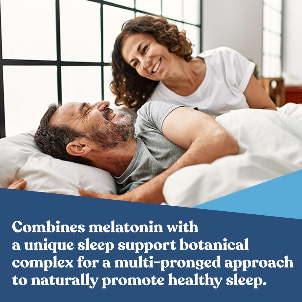 Non-habit-forming natural sleep aid promoting restful sleep