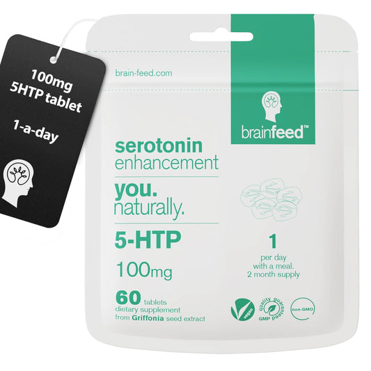 Serotonin Supplements bottle front view