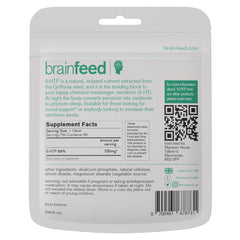 Close-up of Griffonia seed extract 5-HTP capsules