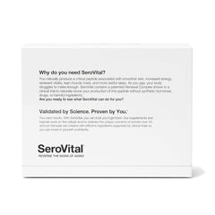 Single-serving Serovital packet ideal for travel or gym bag.
