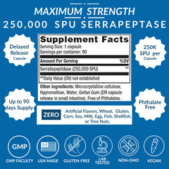 Serrapeptase 250k capsules