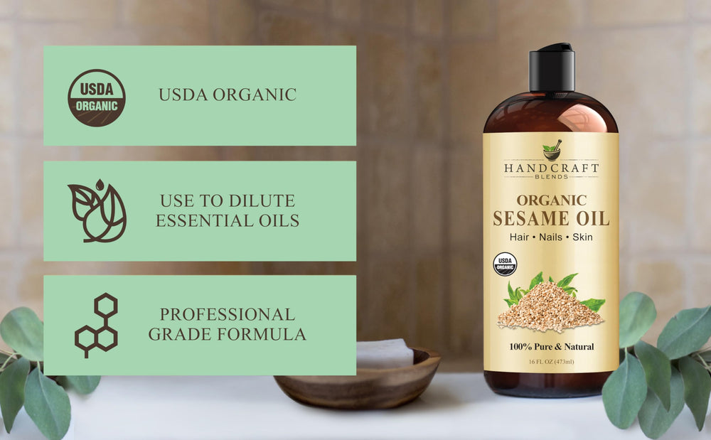 Sesame oil for hair care