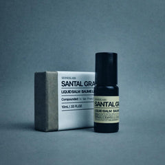 10ml Sesneslabs Santal Grass bottle with travel-friendly packaging