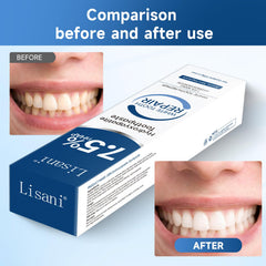 Concept image showing tooth sensitivity relief with hydroxyapatite toothpaste