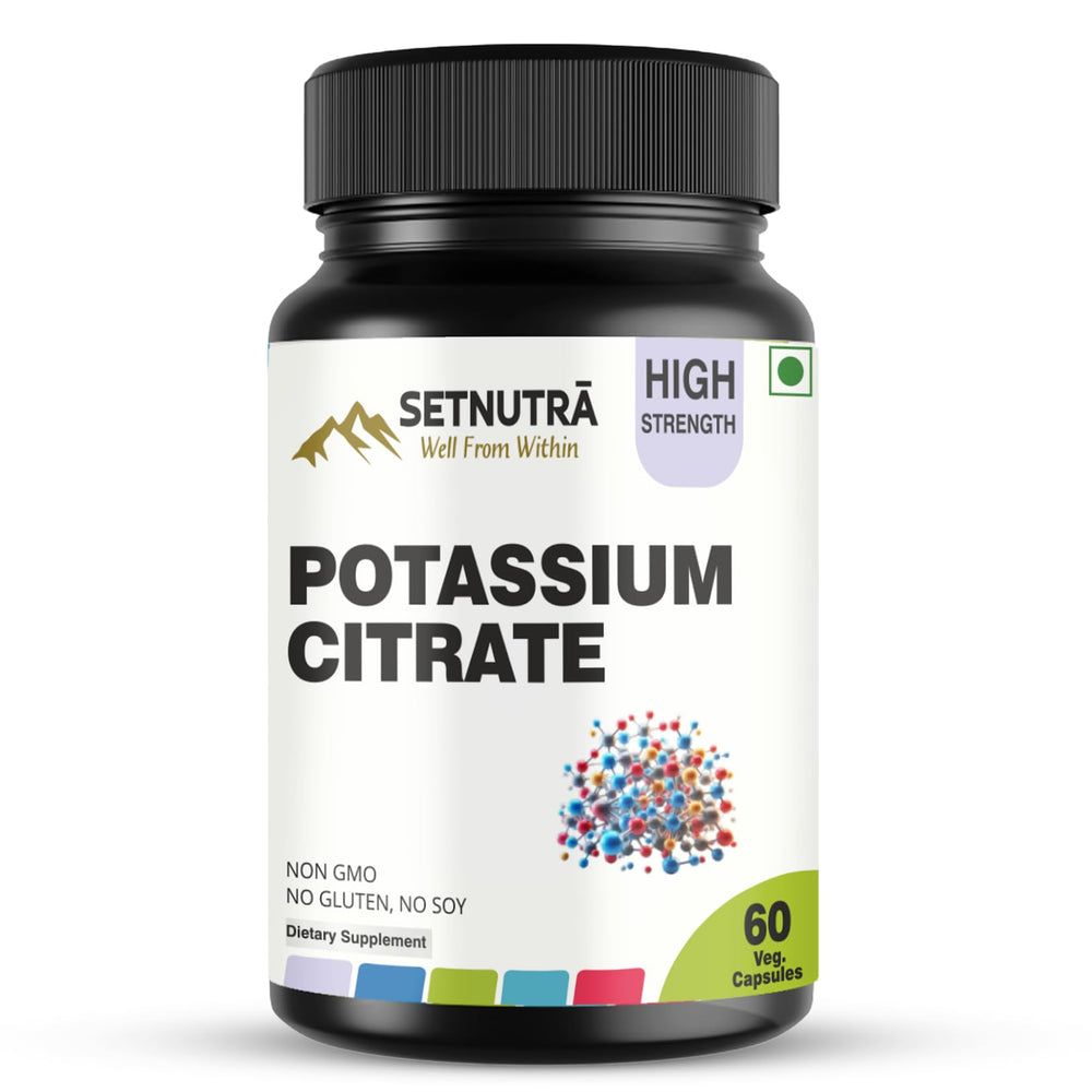SETNUTRA Well From Within potassium citrate 800mg bottle