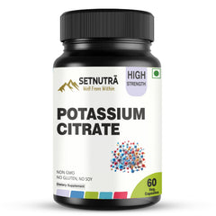 SETNUTRA Well From Within potassium citrate 800mg bottle