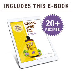 Grapeseed oil for skin and hair care