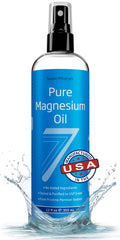 Seven Minerals Magnesium Oil Spray 12oz bottle - front view