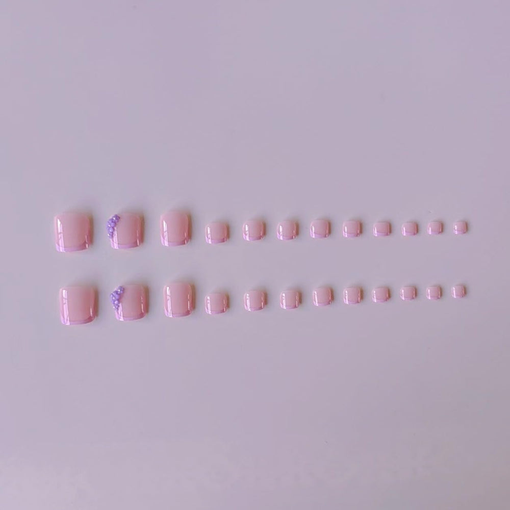 Sevgob jelly glue stickers kit enabling reusable nail upgrades