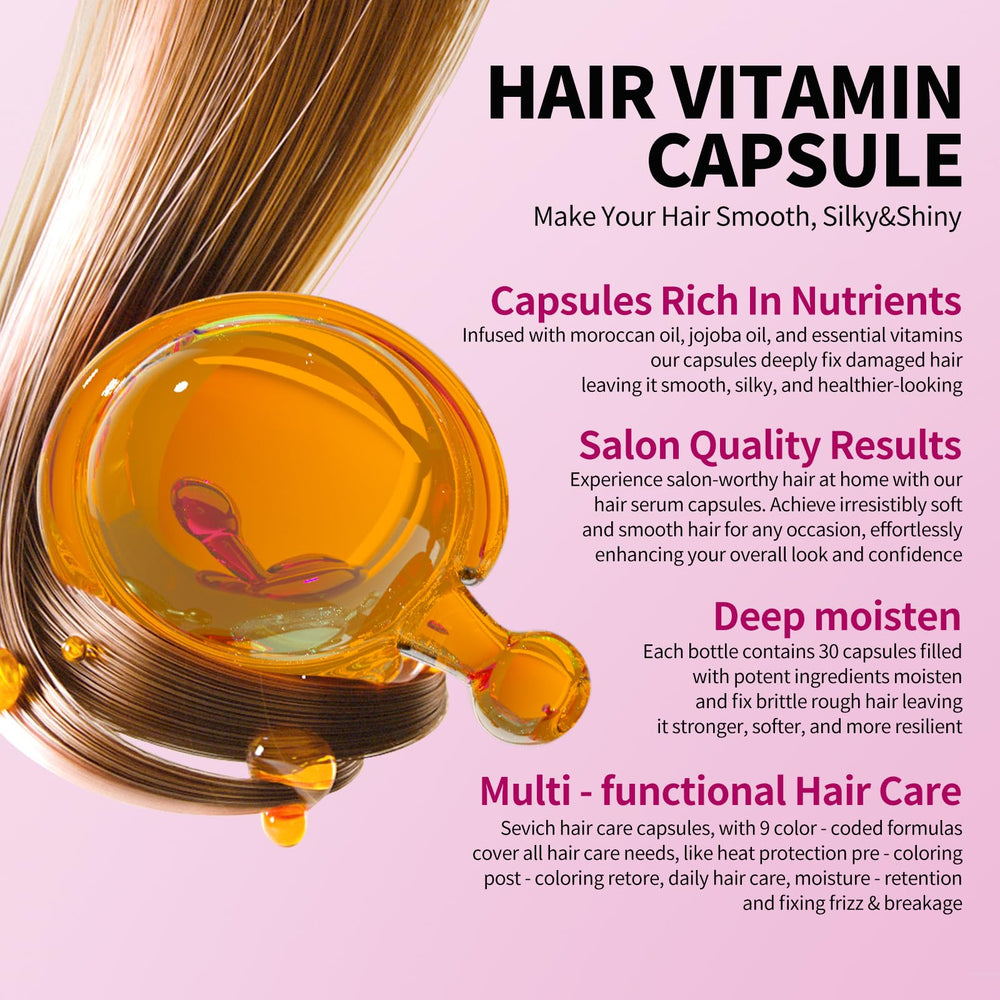 SEVICH Color-Lock technology on dyed hair demonstrates longer-lasting vibrancy.