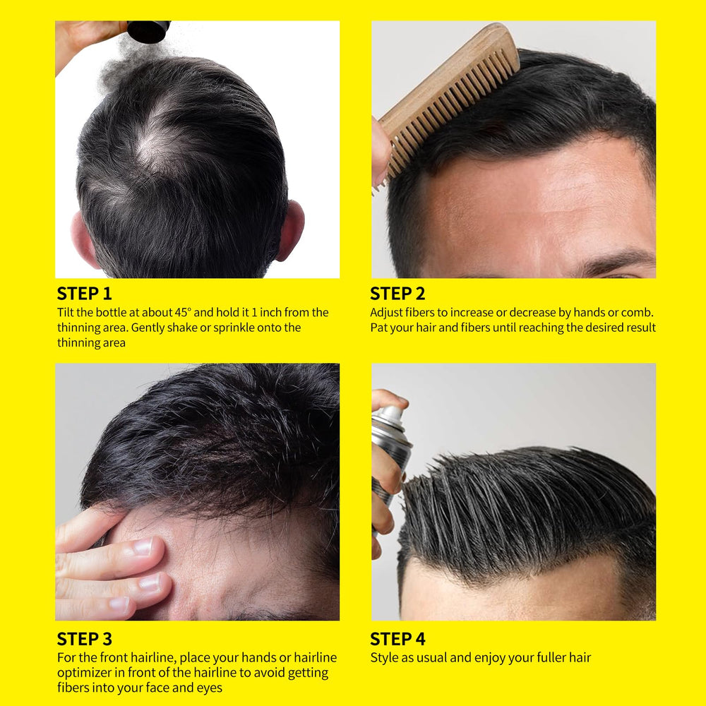 SEVICH Hair Fibers all-day wear demonstrates durability through work and workouts.