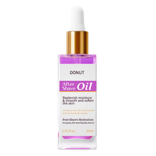 SEWOG After Shave Oil bottle closeup showcasing premium packaging and soothing formula.