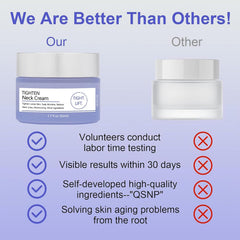 SEWOG neck firming cream on vanity suggests day and night skincare routine.