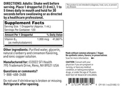 SFI Health B12 liquid 4oz bottle ready for daily routine.