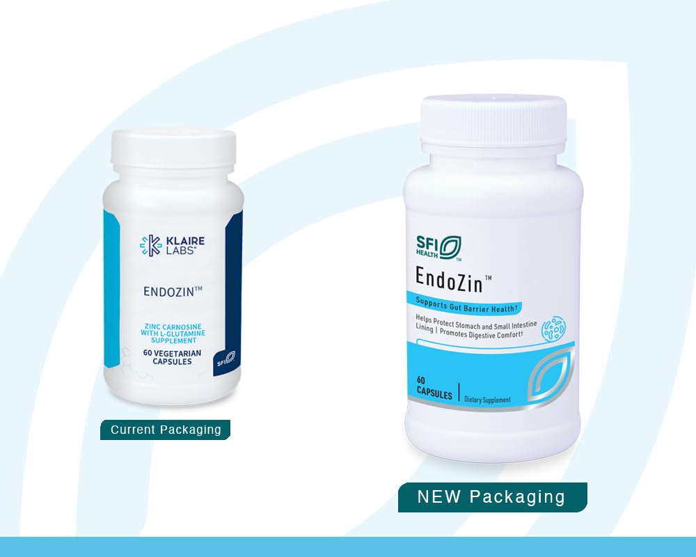 Hypoallergenic Klaire Labs Endozin product label