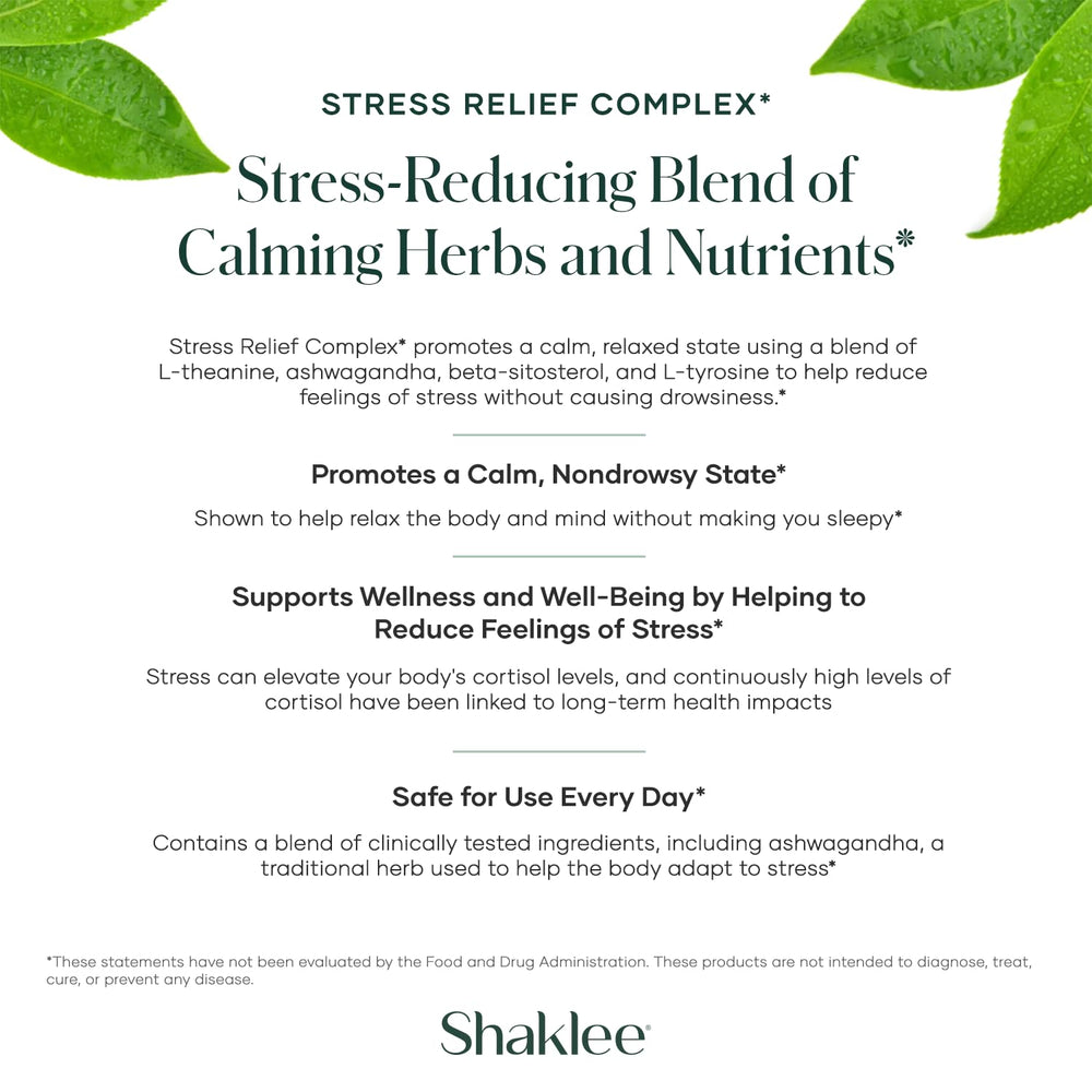 Non-drowsy formula designed for daytime relaxation